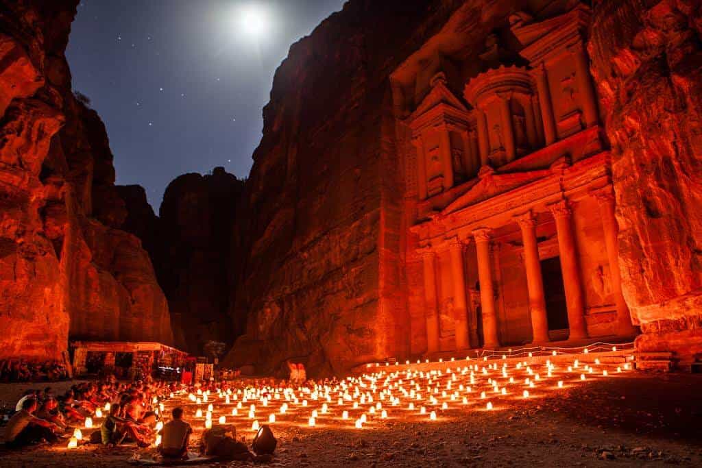 Jordanie, Pétra, Siq, canyon