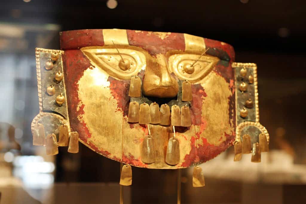Masque du musée de Sican